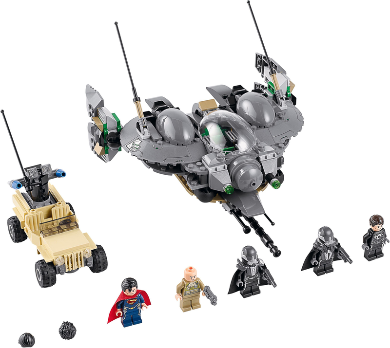 Illustration for article titled Looks like Smallville gets trashed in Man of Steel... if Lego has anything to say about it!
